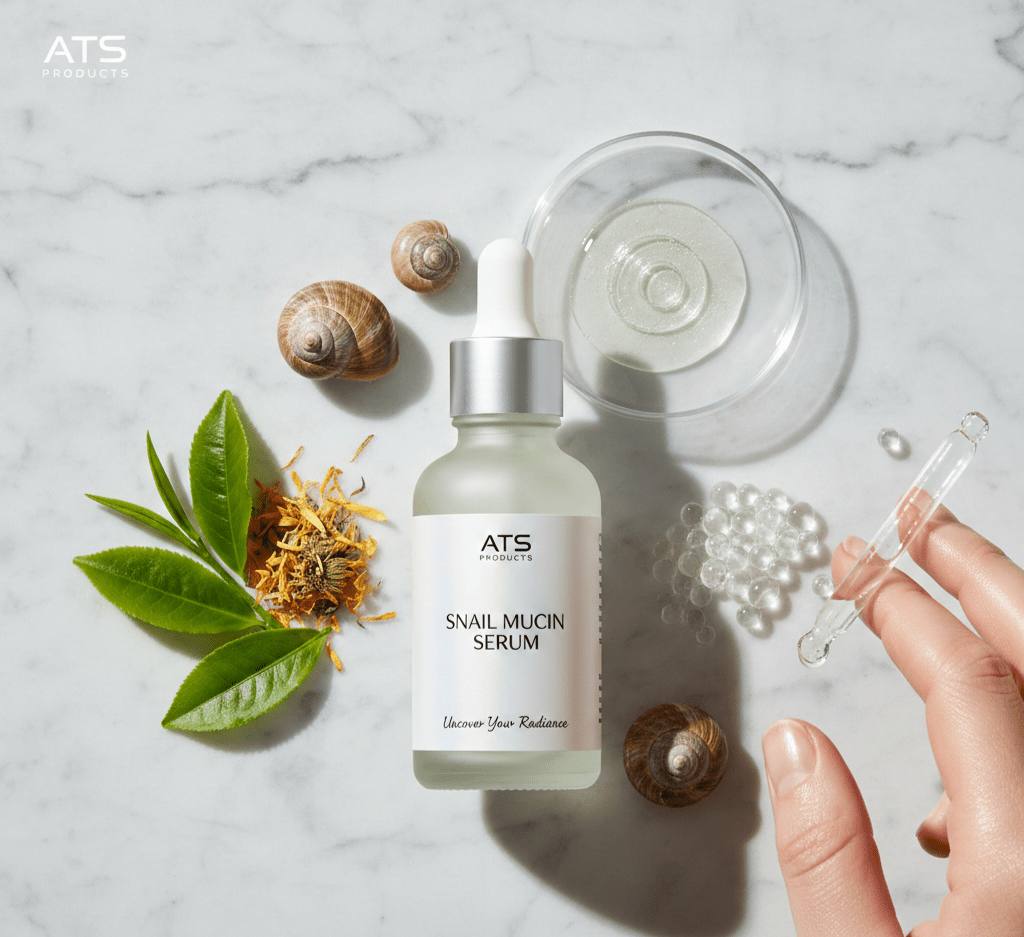 The Secret to the "Glass Skin" Glow: Why Snail Mucin Serum is a Skincare Essential - ATSProducts