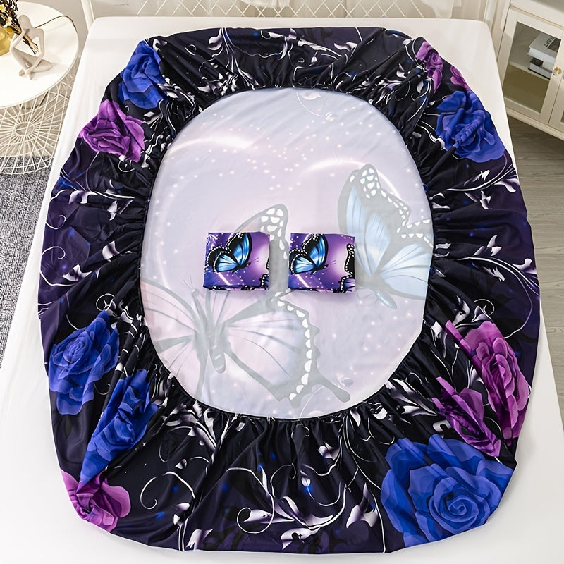 3pcs Fashion Romantic Fitted Sheet Set - ATSProducts