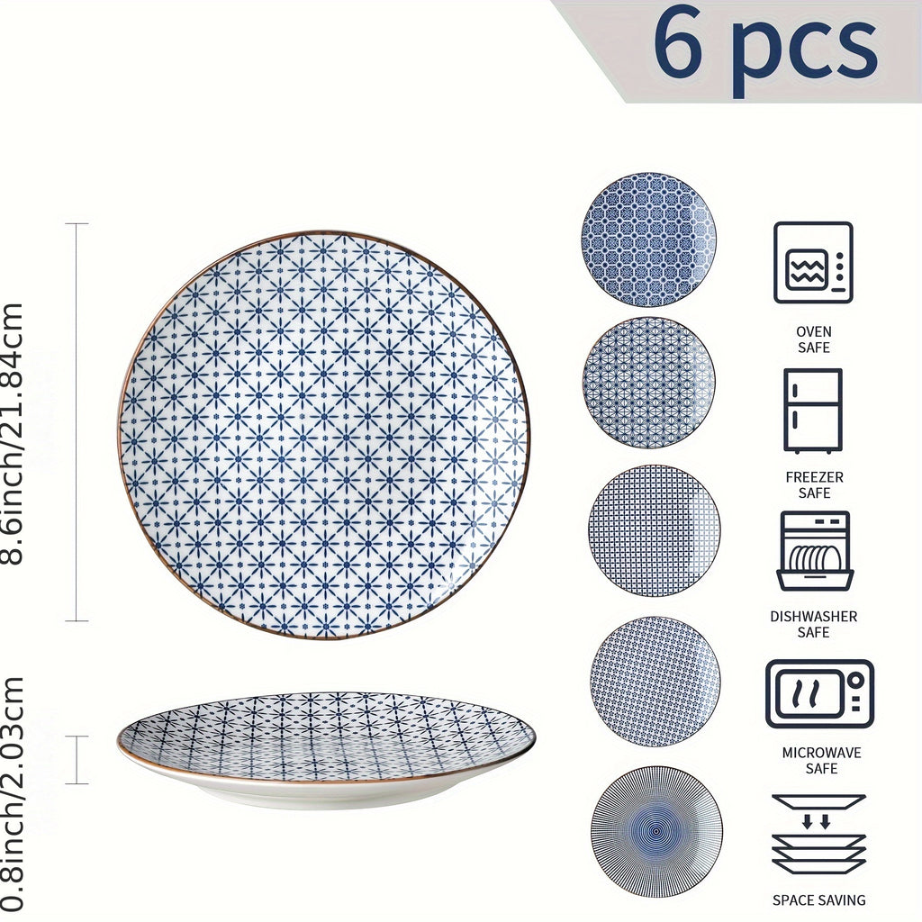 YELLOYA Japanese Large Dinner Plates Set - ATSProducts