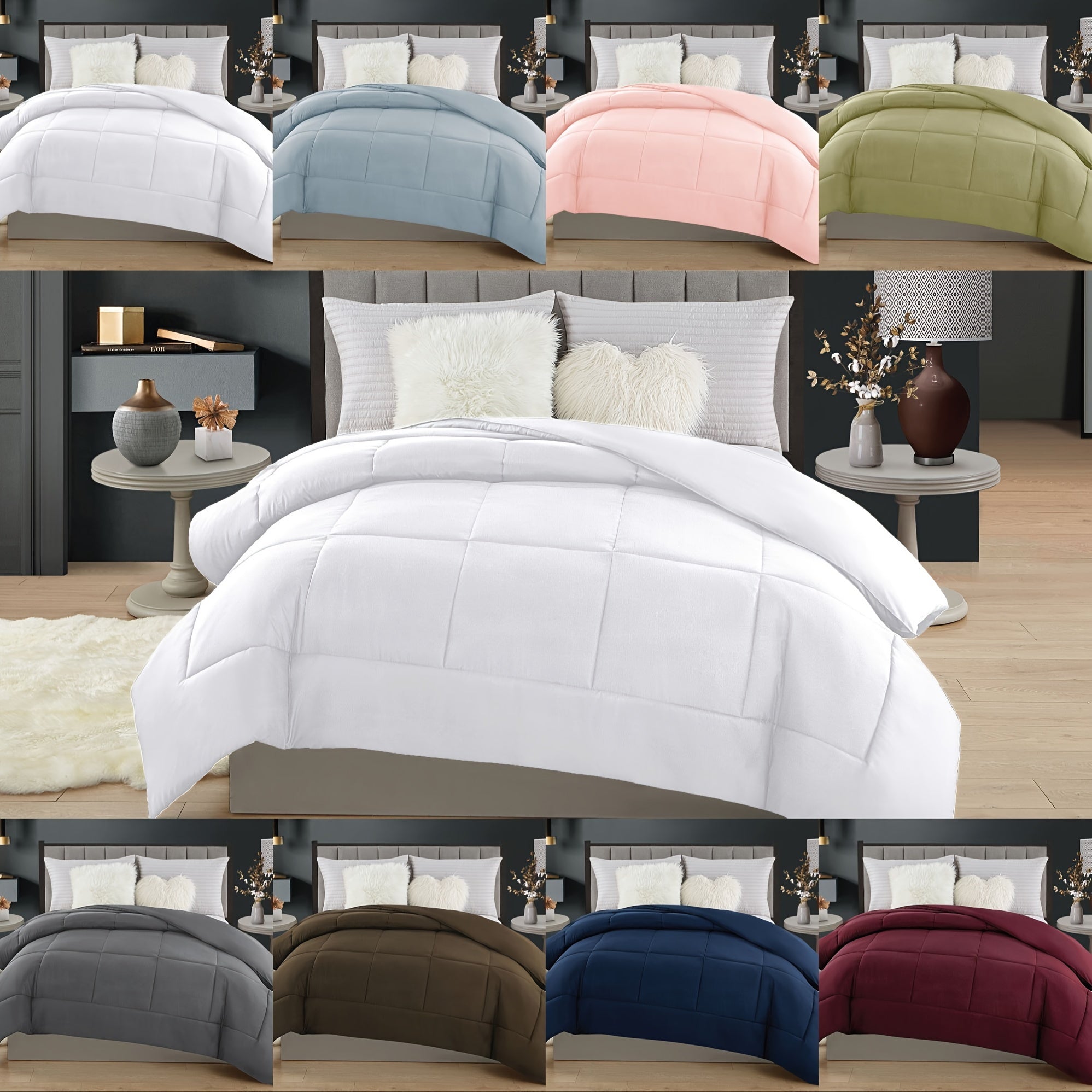1pc Down-Alternative Comforter, All-Season Bedding - ATSProducts