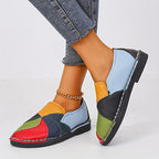 Colorblock Flat Loafers - ATSProducts
