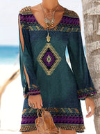 Ethnic Aztec Print Tunic - ATSProducts