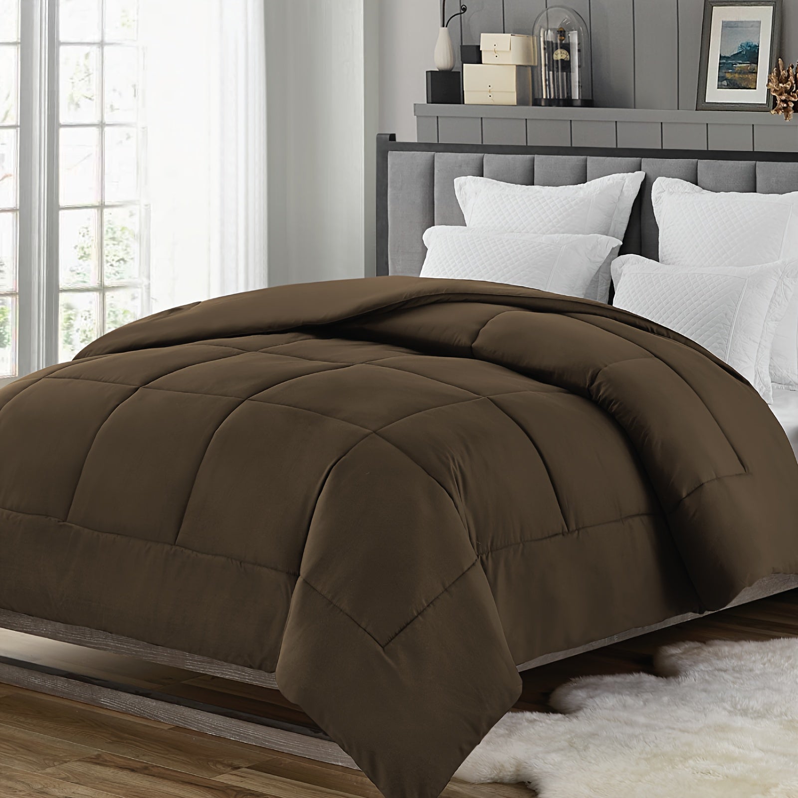1pc Down-Alternative Comforter, All-Season Bedding - ATSProducts