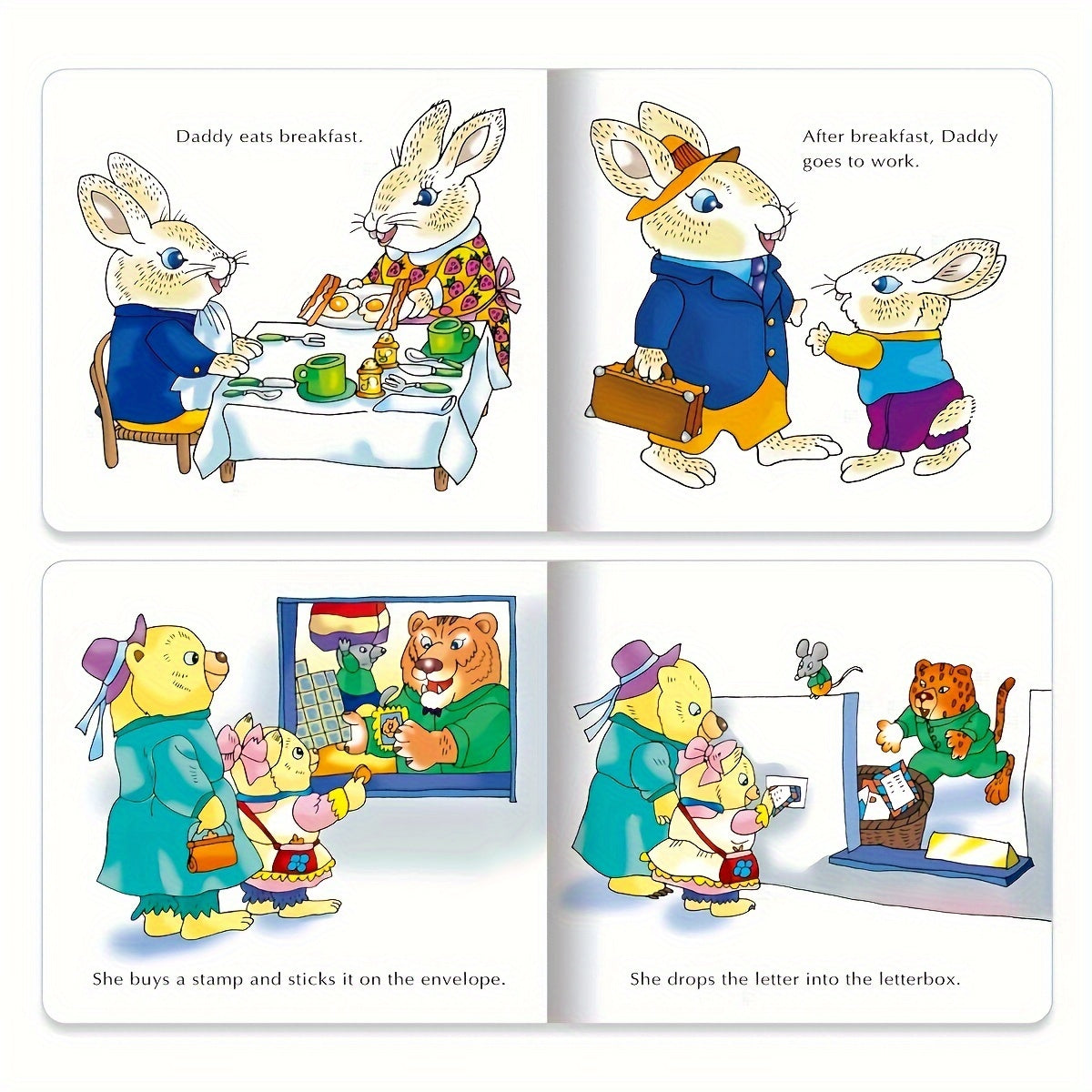 TeenyBaby Set of 10 English Cognitive Education Fairy Tale Books - ATSProducts