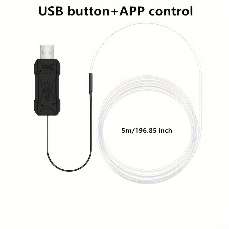 196 Inch Car Interior LED Strip Lights - ATSProducts