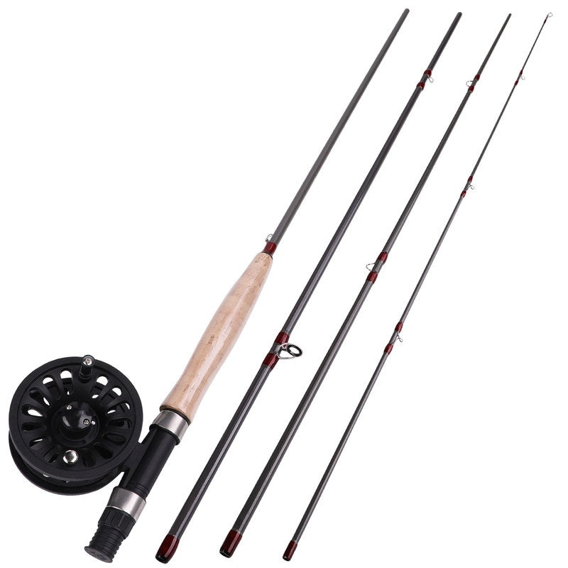 Sougayilang Fly Fishing Rod Reel Set Fly Fishing Pole with Reel Combo Fly Tackle - ATSProducts