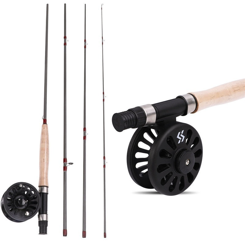 Sougayilang Fly Fishing Rod Reel Set Fly Fishing Pole with Reel Combo Fly Tackle - ATSProducts