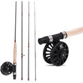 Sougayilang Fly Fishing Rod Reel Set Fly Fishing Pole with Reel Combo Fly Tackle - ATSProducts