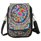 Women's Lightweight Embroidered Crossbody Bag - ATSProducts