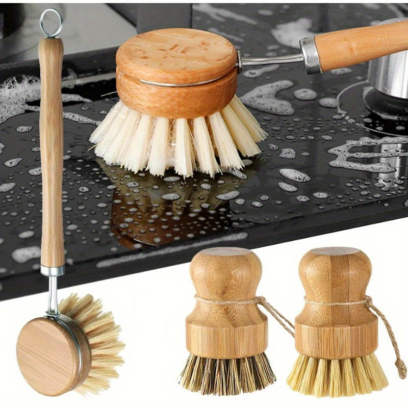 Bamboo Kitchen Cleaning Brush - ATSProducts