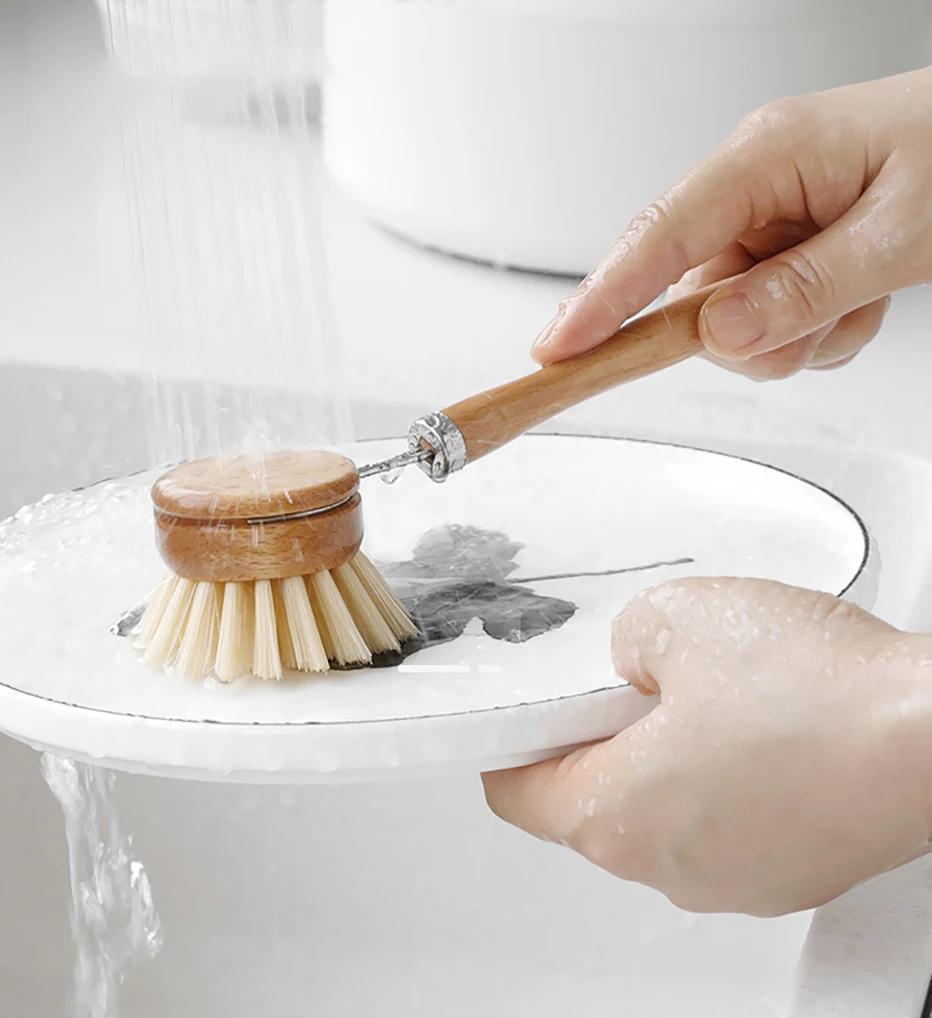 Bamboo Kitchen Cleaning Brush - ATSProducts