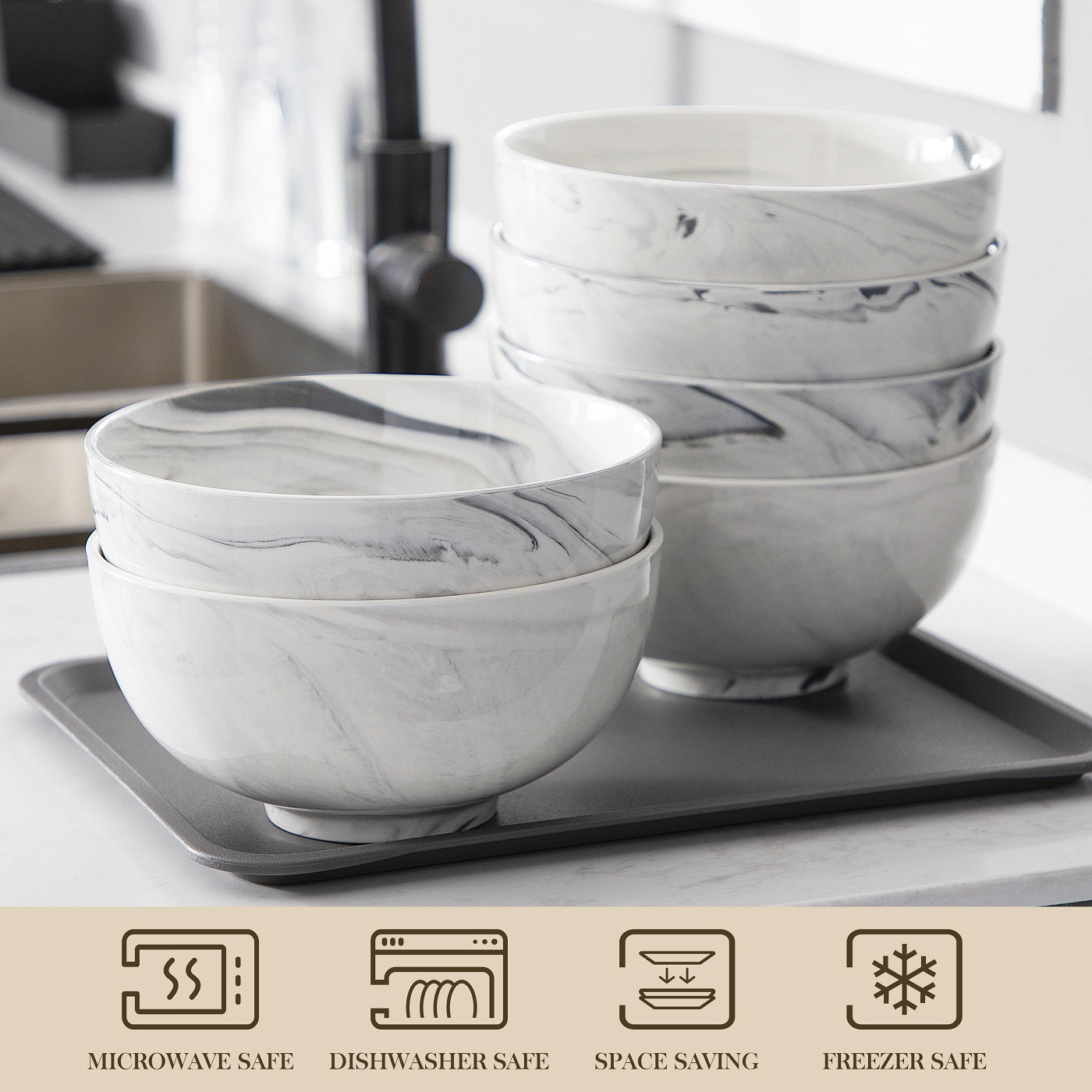 Malacasa Salad Bowl Set - ATSProducts