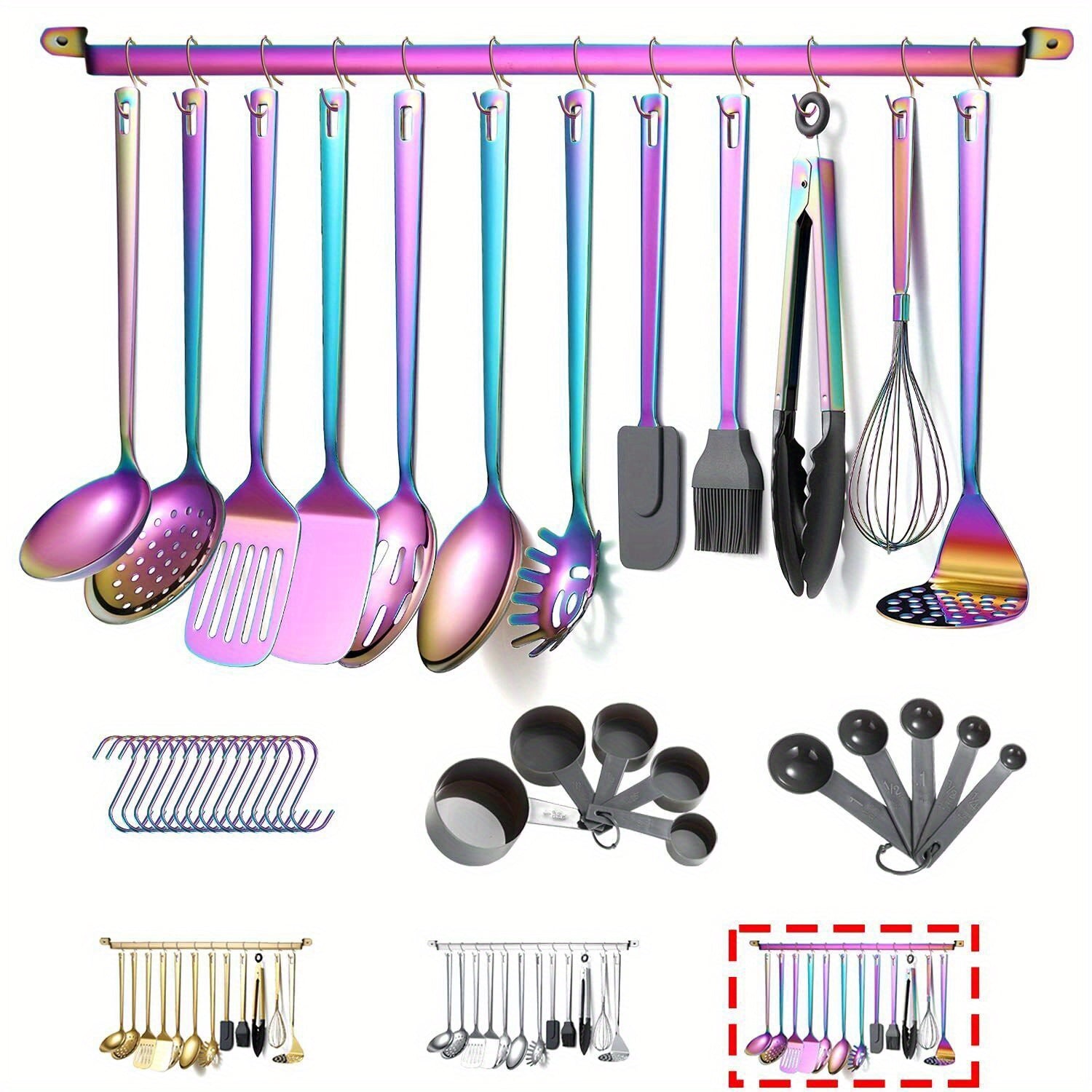 37 Pcs Stainless Steel Cookware Set - ATSProducts