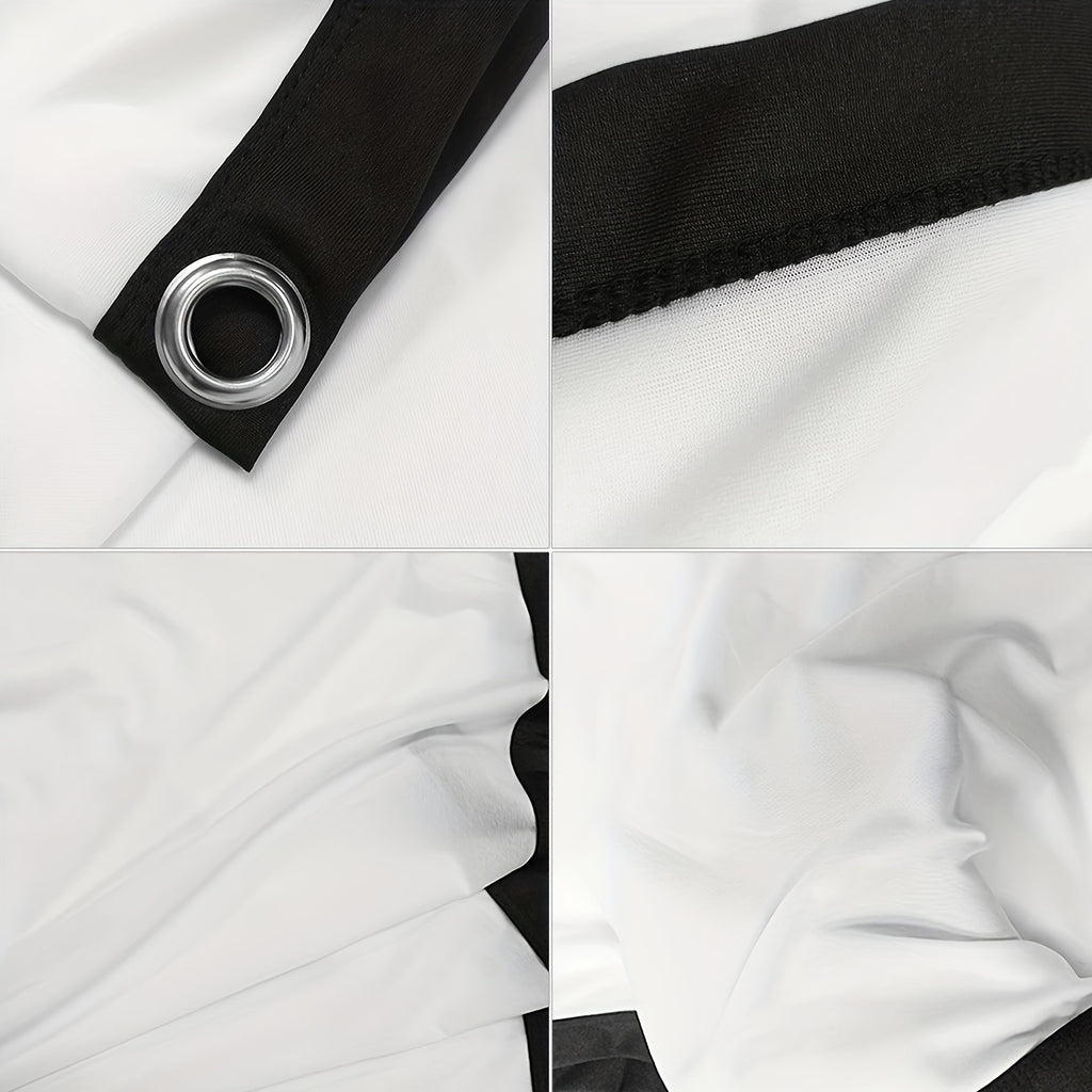 Portable Foldable Projection Screen Wrinkle-Resistant Lightweight & Durable, 16:9 Widescreen HD Clarity - ATSProducts