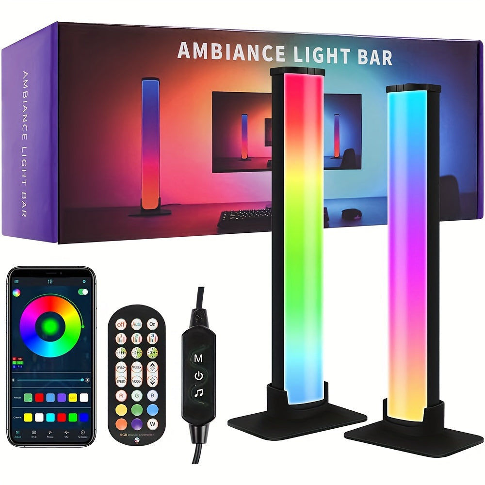 OurLife 2 Smart LED Light Strips RGB Night Light with Remote and APP Control Music Sync - ATSProducts