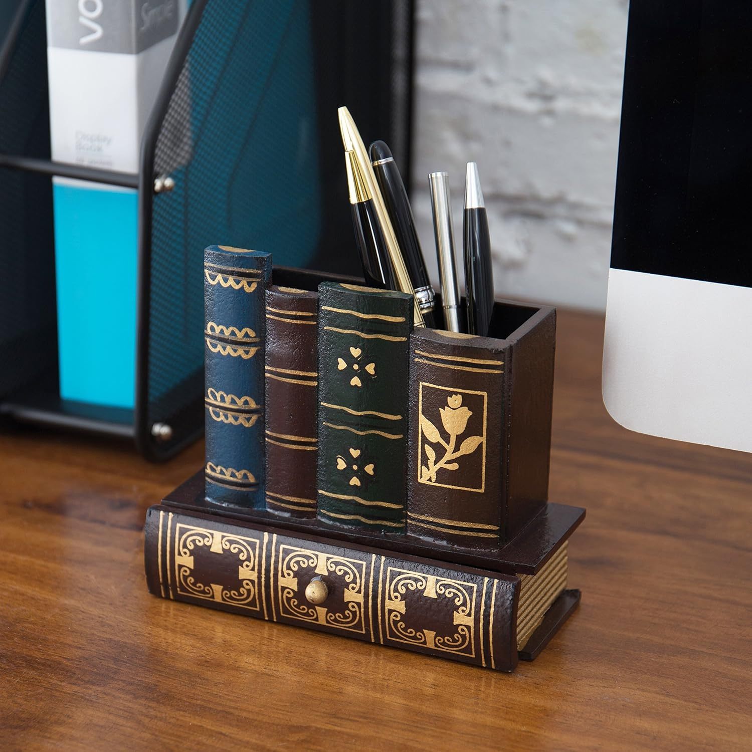 Library Books Desk Organizer - ATSProducts