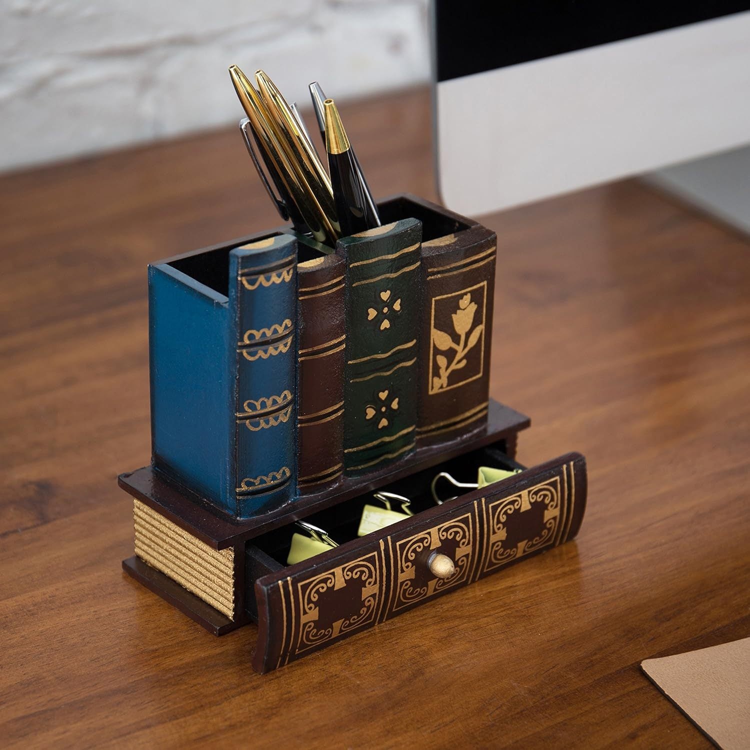 Library Books Desk Organizer - ATSProducts