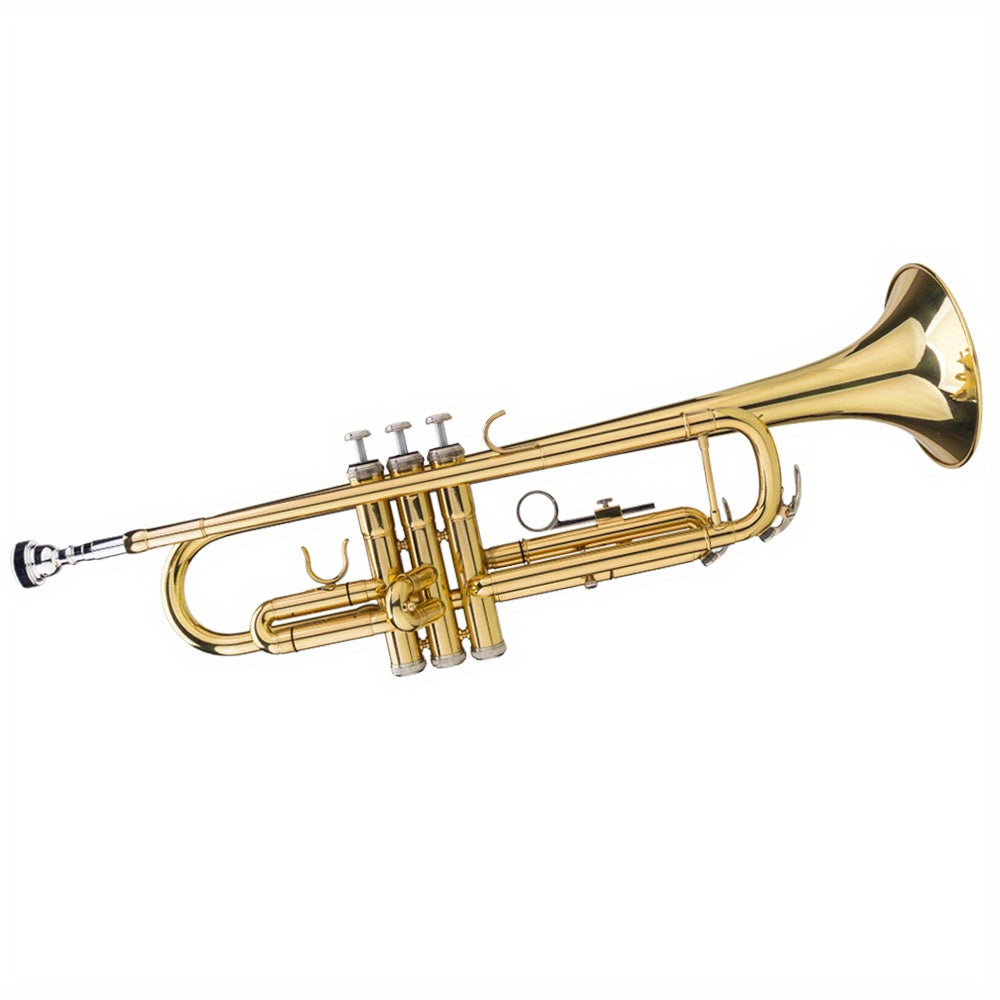 Professional Golden Brass Bb Trumpet - ATSProducts