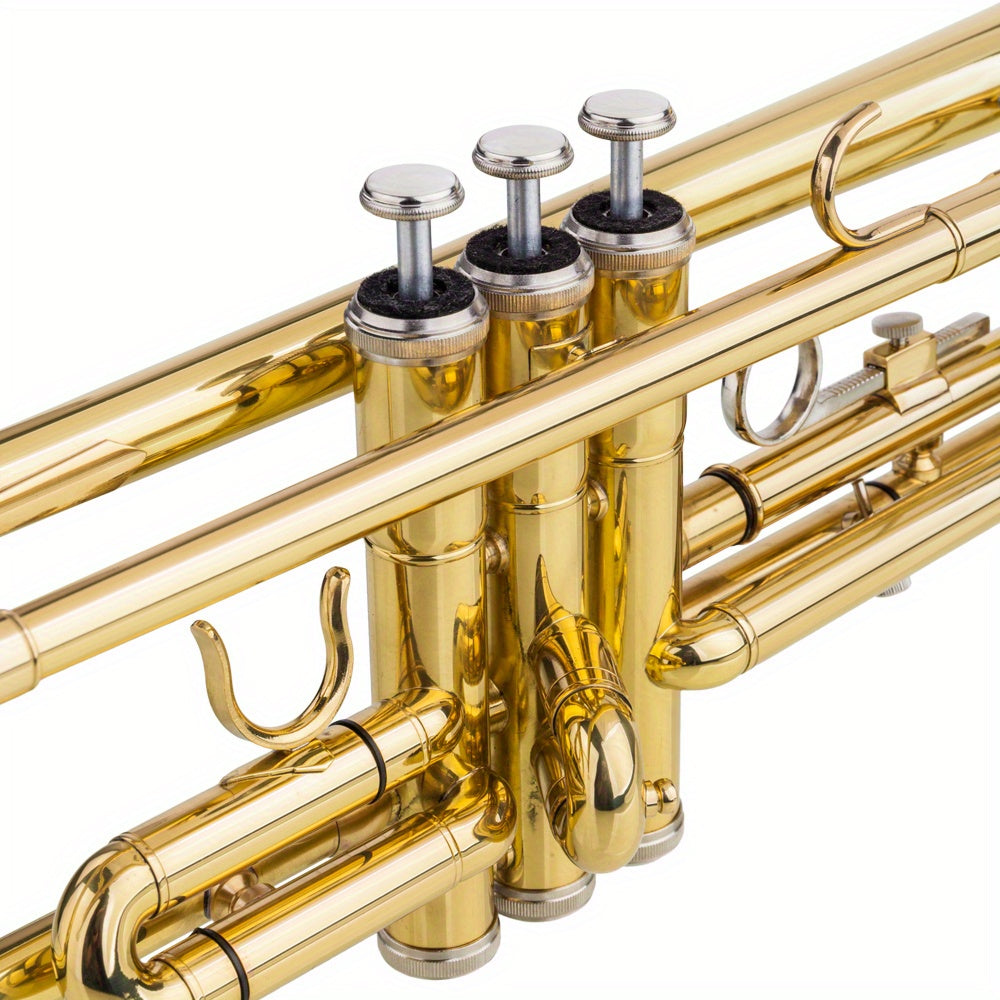 Professional Golden Brass Bb Trumpet - ATSProducts