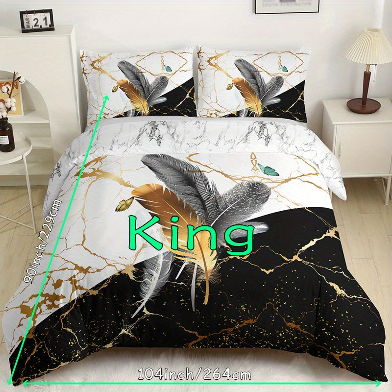 3pcs Fashion Duvet Cover Set - ATSProducts