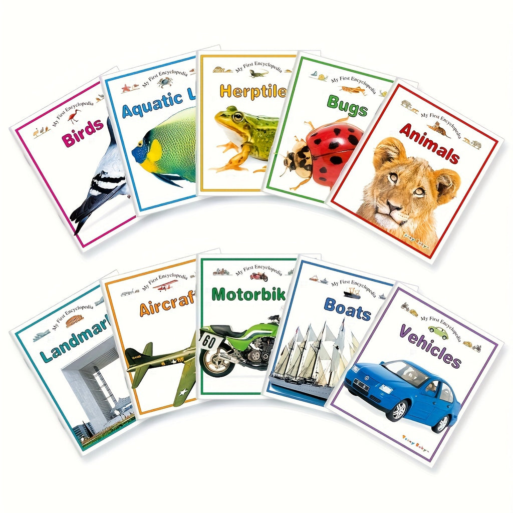 Set Of 10 My Encyclopedia Series Children's Educational Assistance Books - ATSProducts