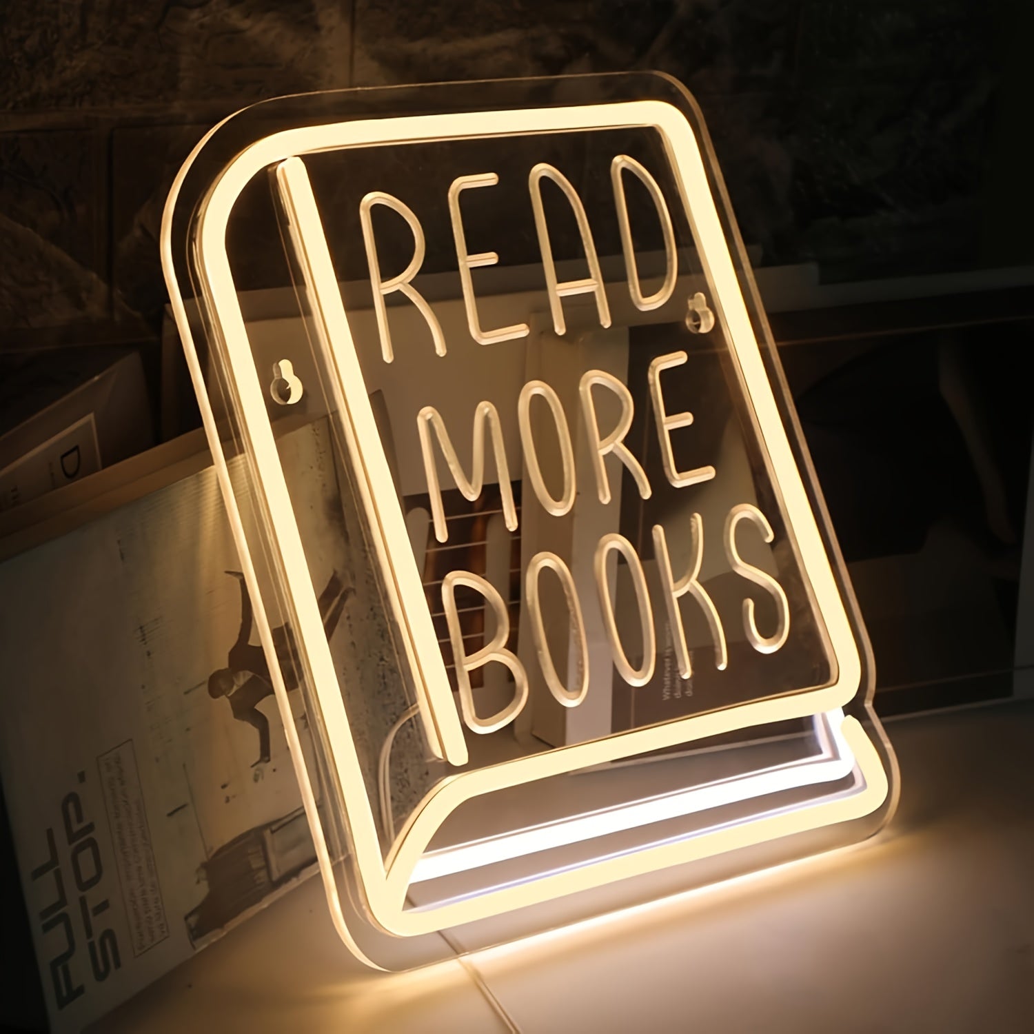 Read More Books Dimmable LED Sign - ATSProducts