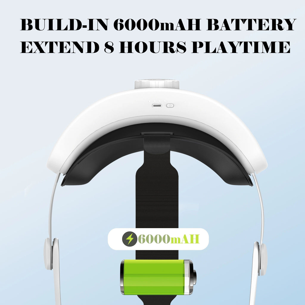 Altson Oculus Quest 3 Ergonomic Head Strap with 6000mAh Battery - ATSProducts