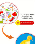 TeenyBaby Set Of 10 Spanish Language Books, My First Series Of Children's Identification Books - ATSProducts