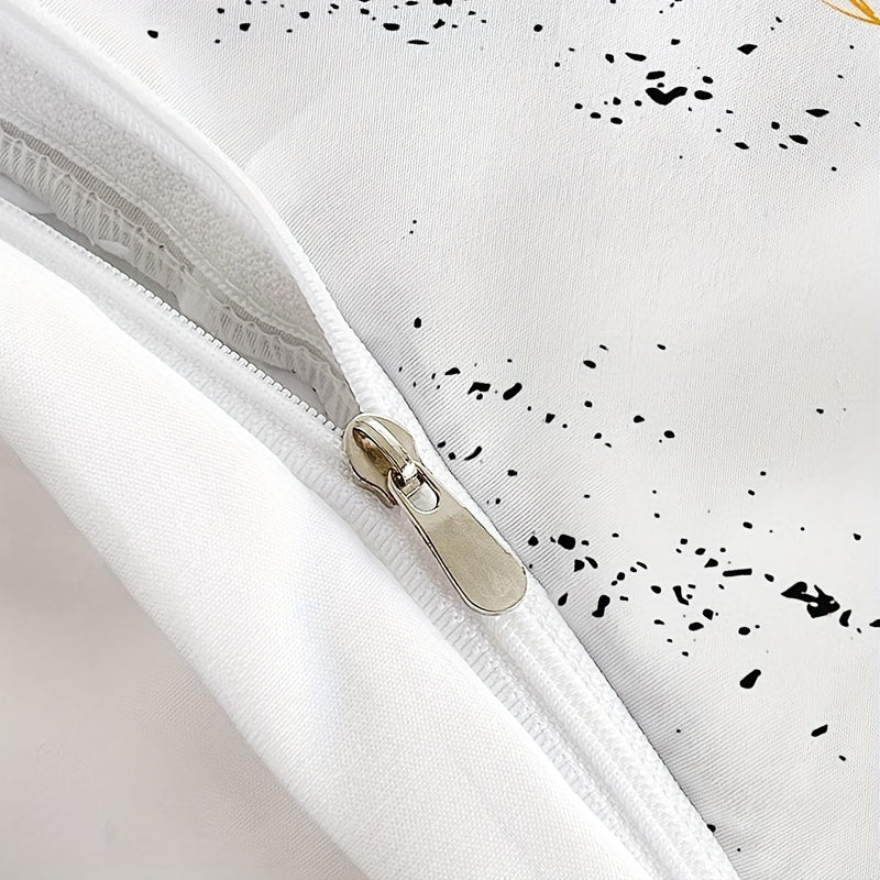 3pcs Soft Comfortable Duvet Cover Set Black And White Dreamcatcher - ATSProducts