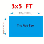 Double Sided United Kingdom UK Flag (35.43inchx59.06inch/ 3FTx5FT) - ATSProducts