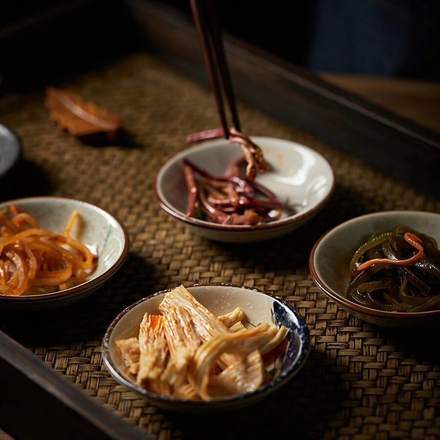 Set of 6 Japanese Ceramic Saucers - ATSProducts