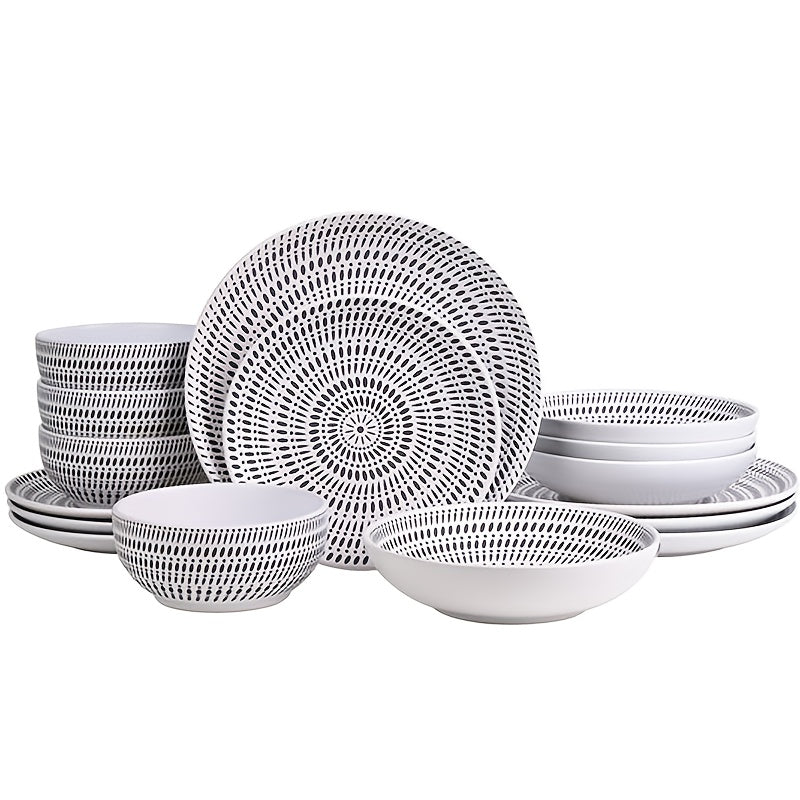 Zenora 6/12/24Pc Dinnerware Set - ATSProducts