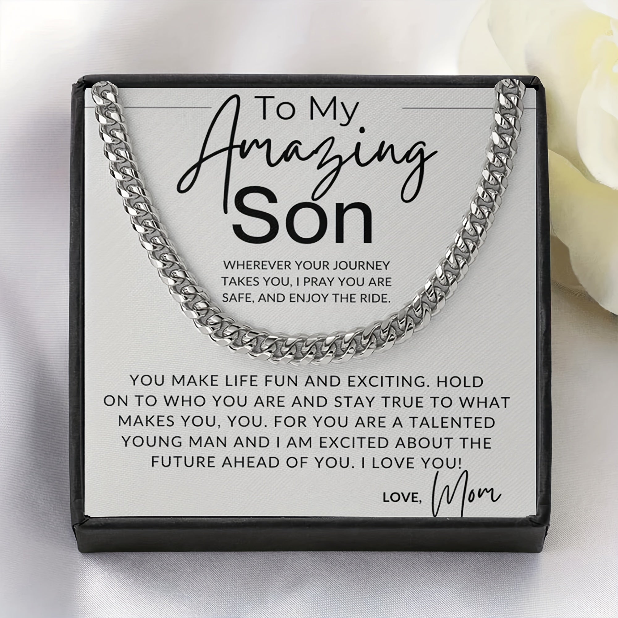 Personalized Stainless Steel Cuban Chain Necklace - ATSProducts