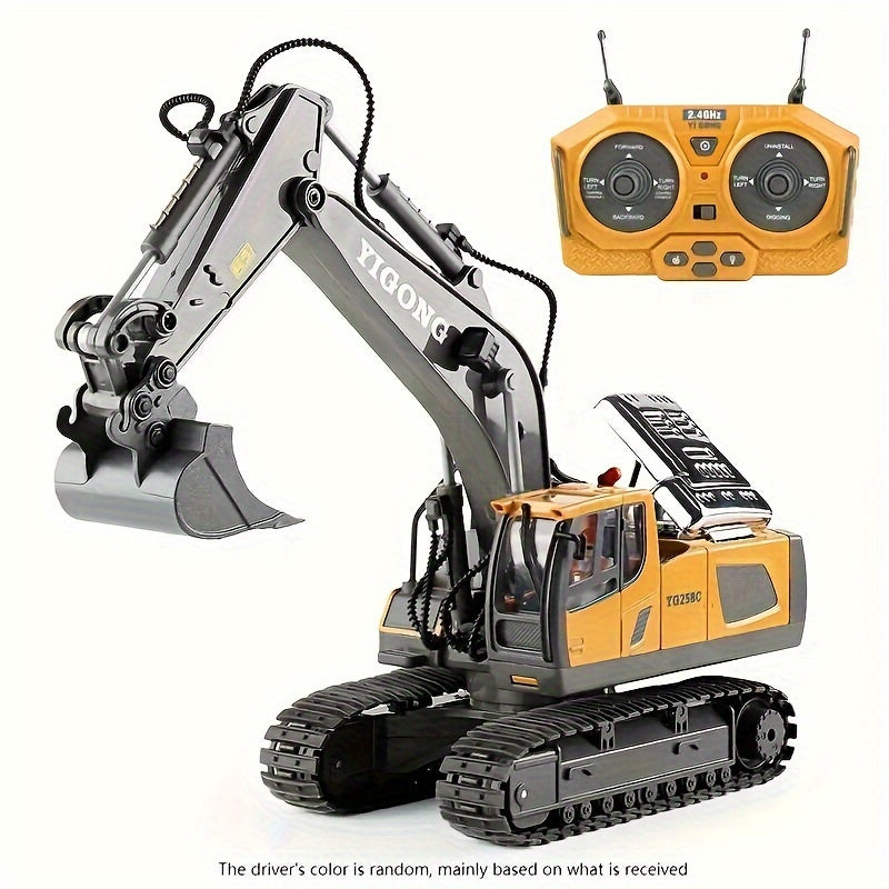 11-Channel Remote Control Alloy Excavator - ATSProducts