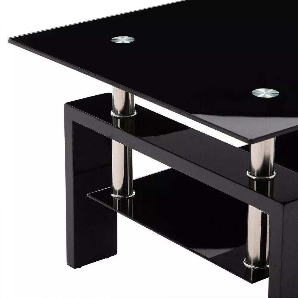 Rectangle Glass Coffee Table - ATSProducts