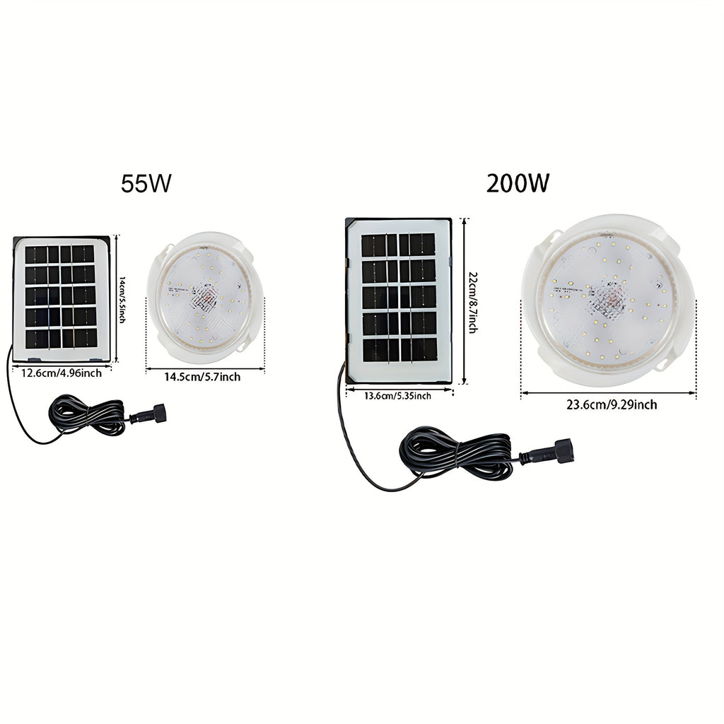 1pc Solar-Powered Sconce Ceiling Light - ATSProducts