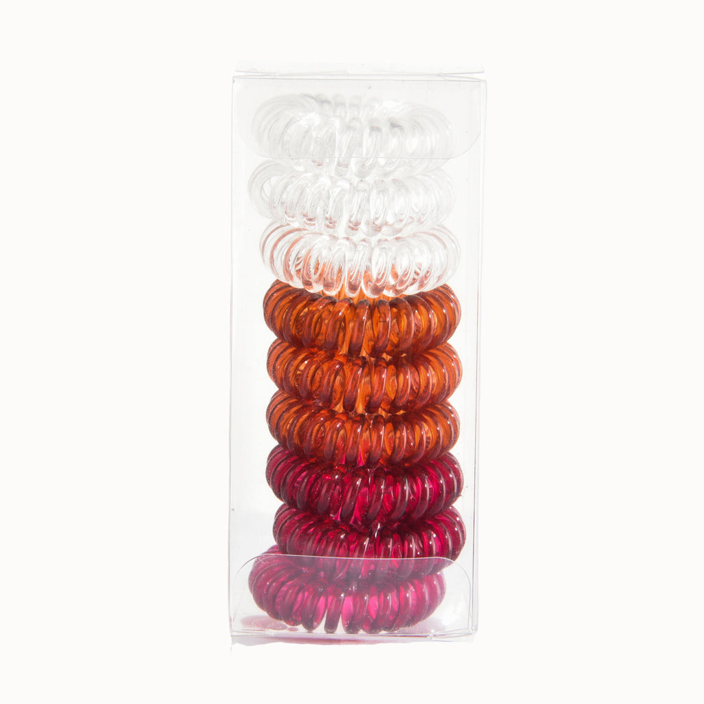 9Pc Coil Ponytail Holders - ATSProducts