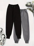 2pc Jogging Pants With Drawstring - ATSProducts