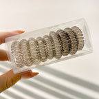 9Pc Coil Ponytail Holders - ATSProducts