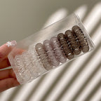 9Pc Coil Ponytail Holders - ATSProducts