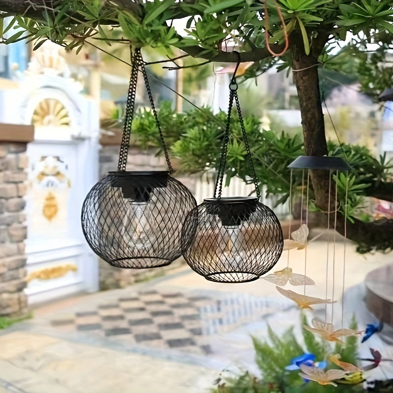 2pcs Outdoor Solar Hanging Lights - ATSProducts