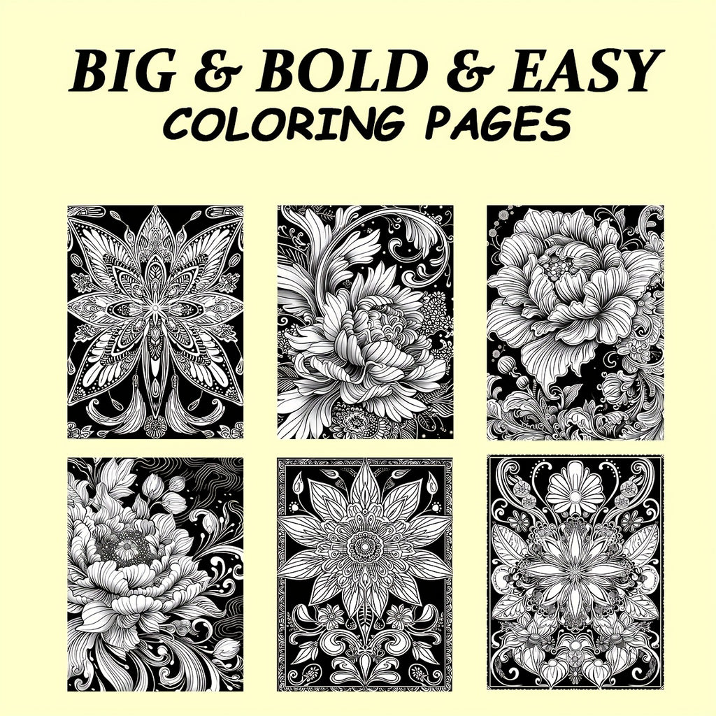 2Pc Coloring Book, A Picture Book, Measuring 6.69X9.84 inches - ATSProducts