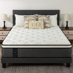 QUEEN ROSE 12 Inch Hybrid Mattress in a Box with Gel Memory Foam - ATSProducts