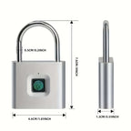 1pc Advanced Biometric Smart Padlock - ATSProducts
