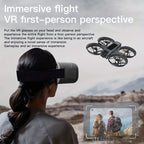 VR Model Quadcopter Drone with Head Mounted VR Glasses - ATSProducts