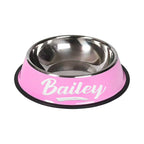 1pc Personalized Stainless Steel Dog Bowls - ATSProducts