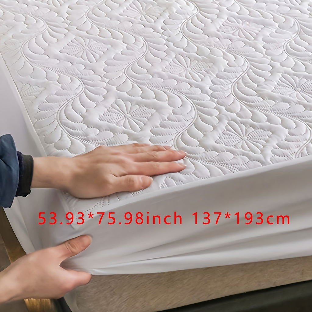 1pc Luxurious Embossed Fitted Sheet - ATSProducts