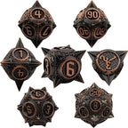 Sharp Metal Meteor Dice Set - ATSProducts