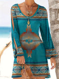 Ethnic Aztec Print Tunic - ATSProducts
