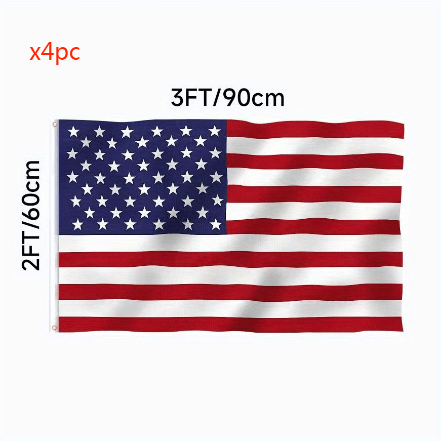 USA Flag With Brass Grommets - ATSProducts